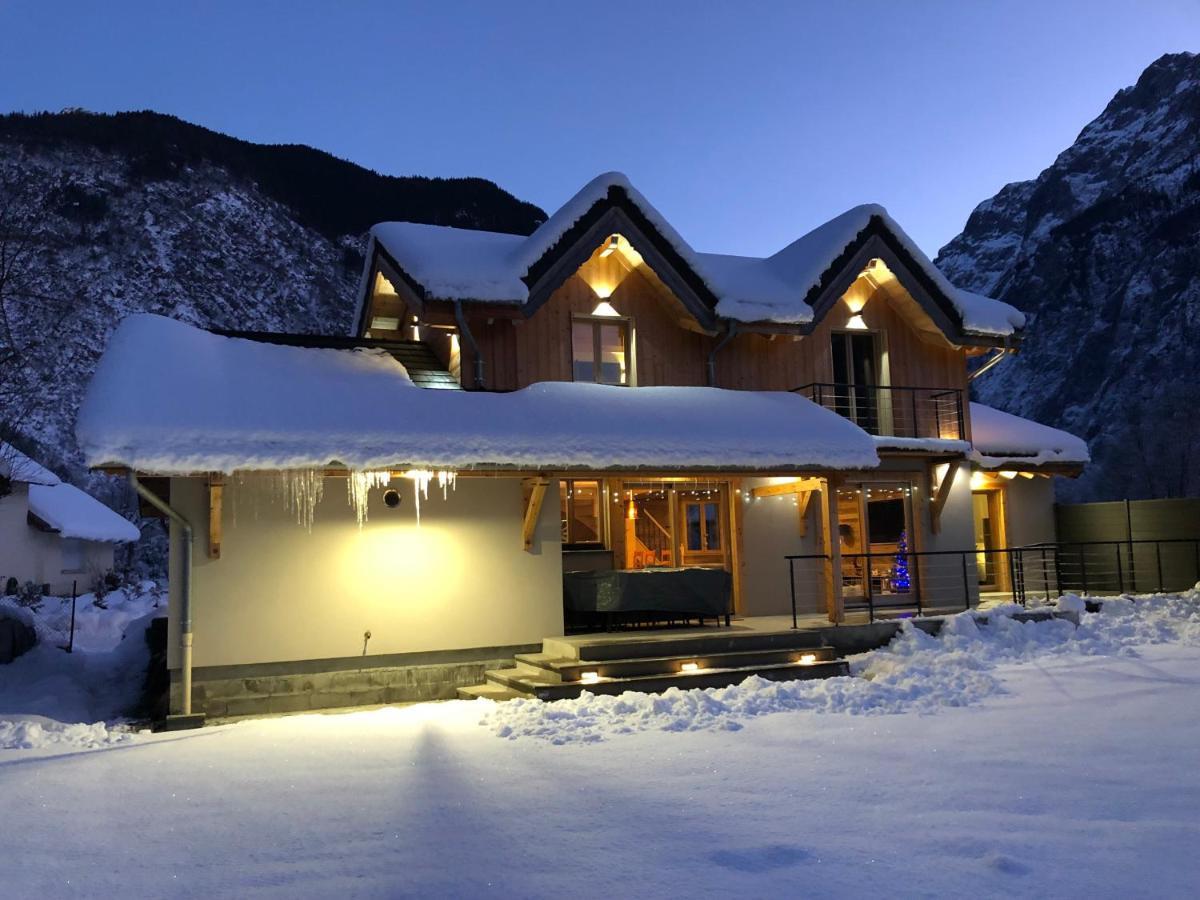 Chalet Barbara With Swimming Pool In The Heart Of Oisans Ле-Бур-д'Уазан Экстерьер фото