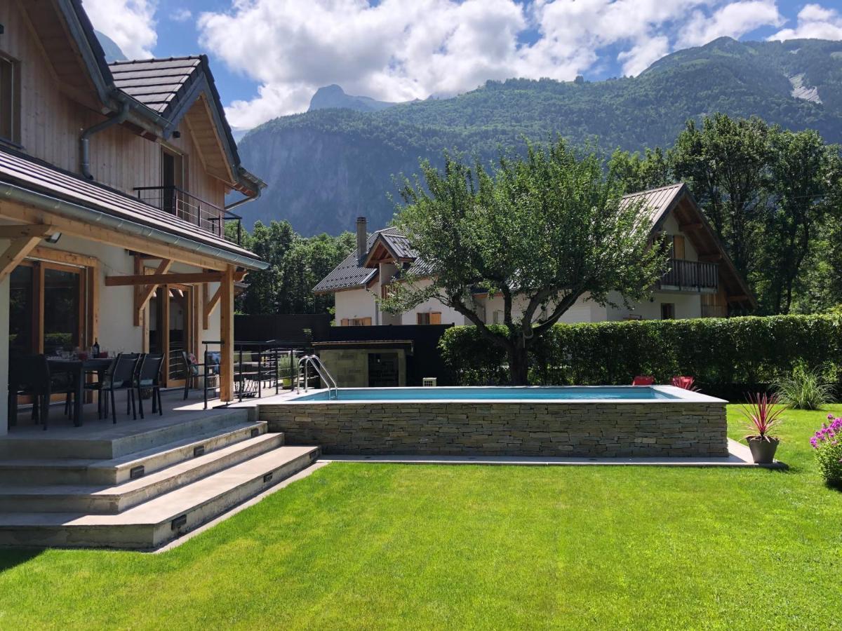 Chalet Barbara With Swimming Pool In The Heart Of Oisans Ле-Бур-д'Уазан Экстерьер фото